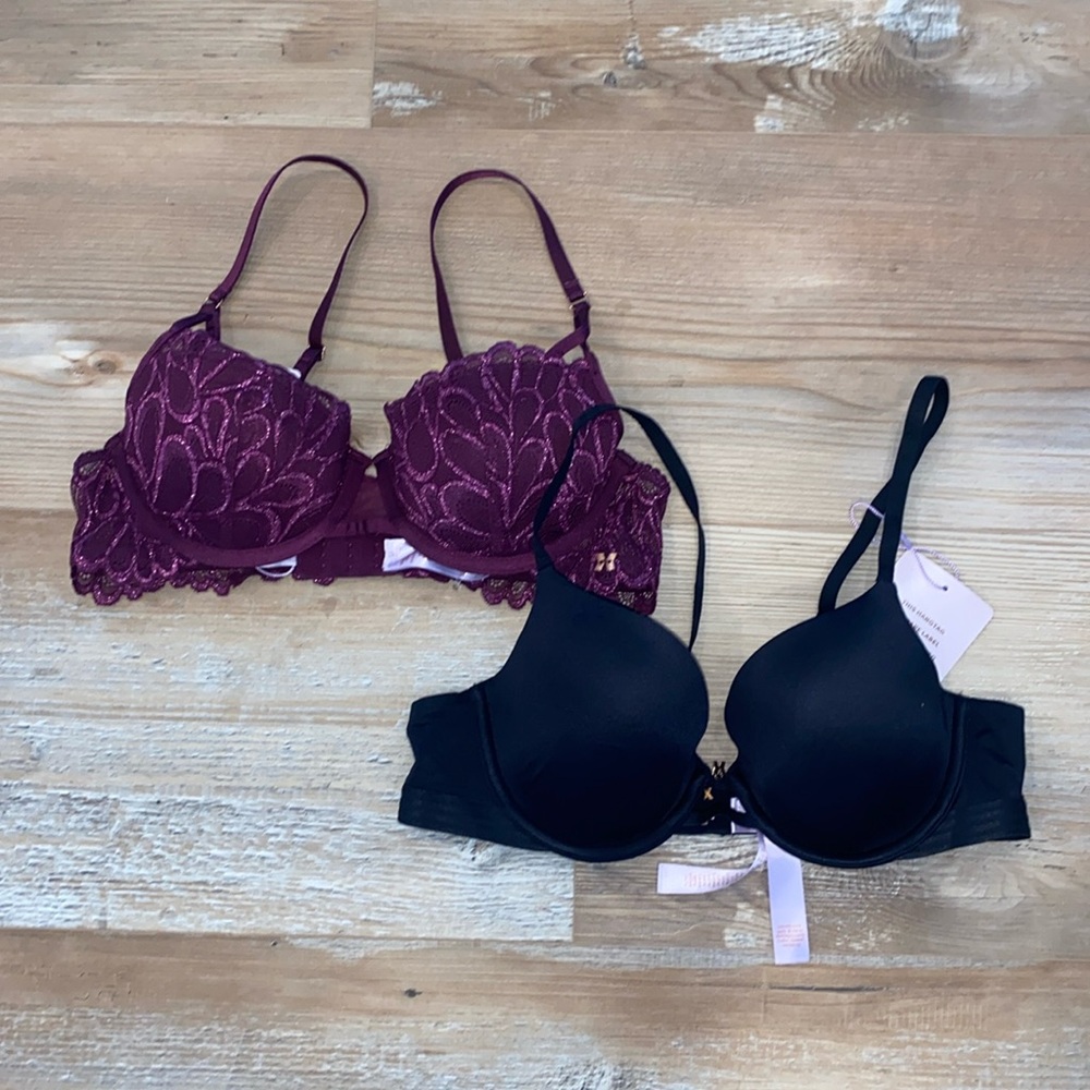 SAVAGE X FENTY SIZE 36A NWT SET OF 2